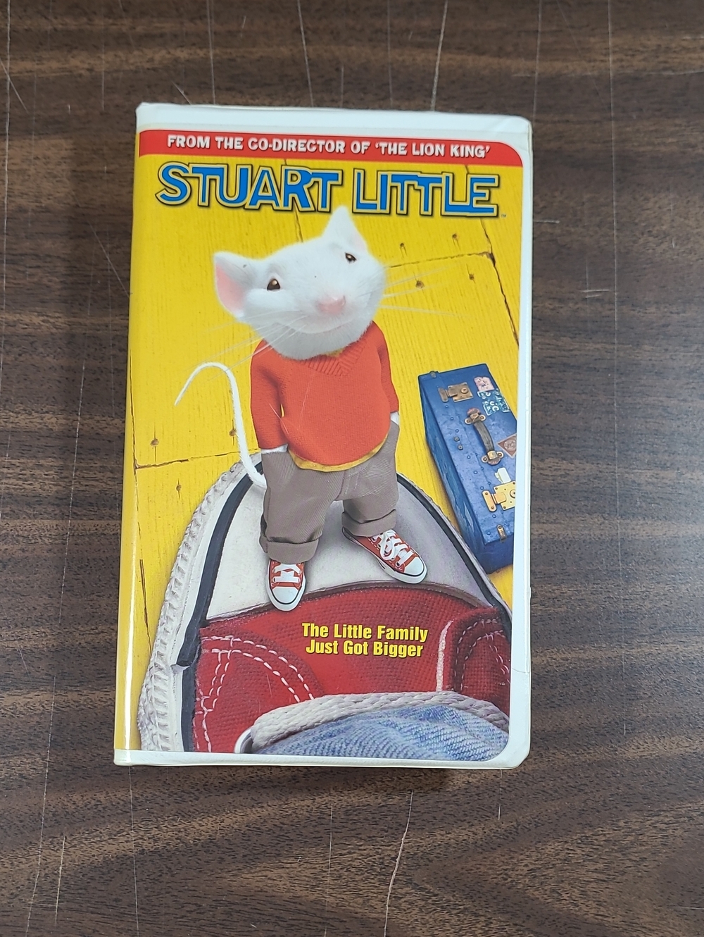 Stuart Little VHS Movie in Clamshell